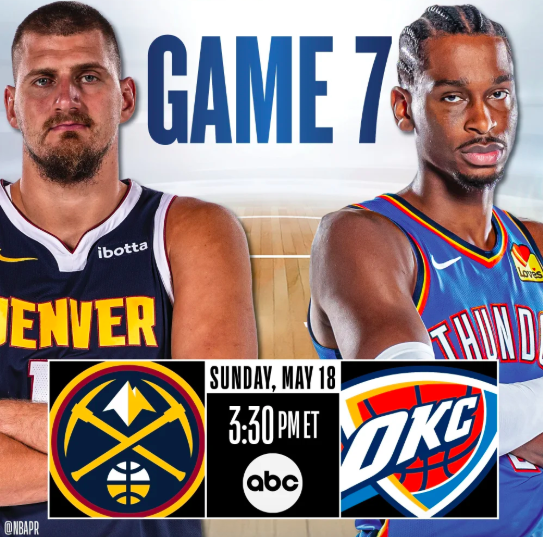 ?雷霆vs掘金G7前瞻：戈登出战成疑，亚历山大&amp;amp;约基奇终极对决