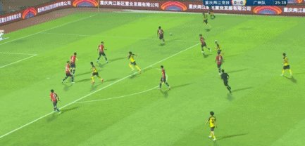 1628430517027075945.gif 【中超】艾克森破纪录韦世豪造3球 重庆1比5广州队