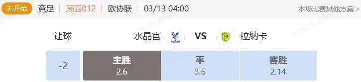 pp电子试玩-欧罗巴+欧协联串关解析 亨克VS弗赖堡 水晶宫VS拉纳卡
